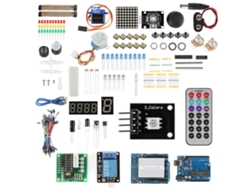 Kit De Inicio Desarrollo Placa Breadboard Leds Piezas Aprendizaje Módulo