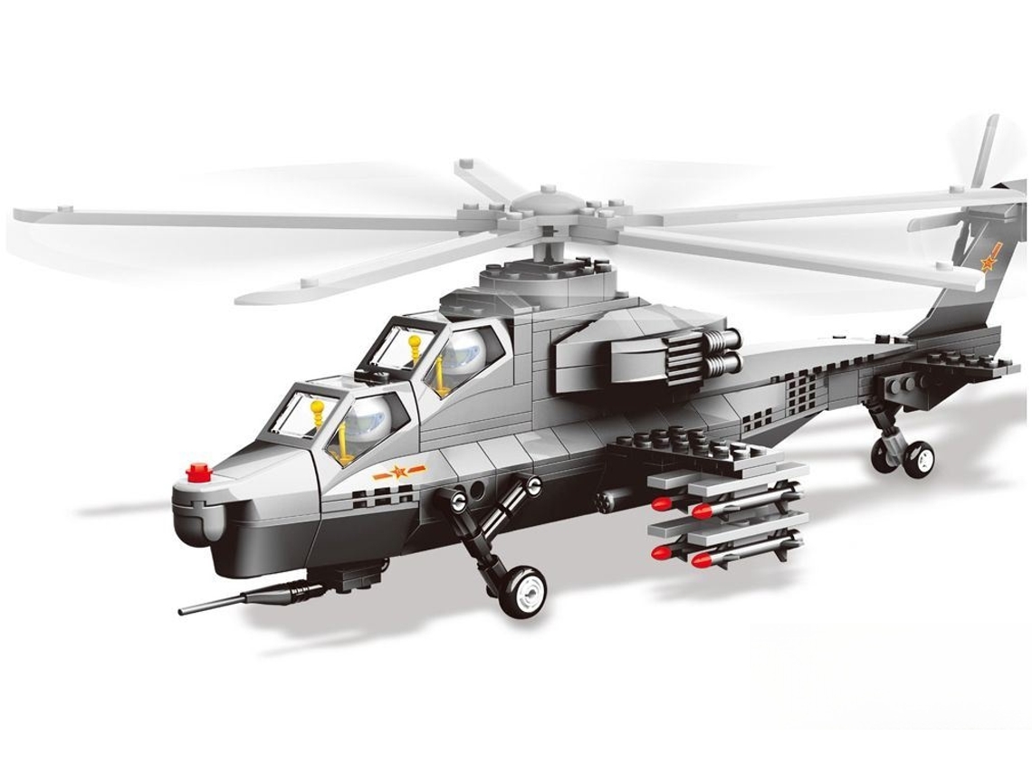 Bochecha Do Helicóptero De Combate Wz-10 W4002