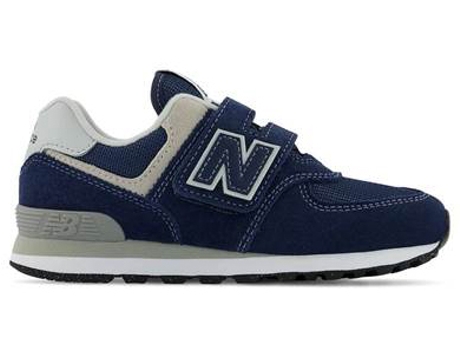 Zapatillas Deportivas NEW BALANCE 574 Para Niños (Azul Mariño - Tejido, Material Sintético -30,5)