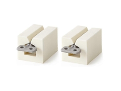 Paquete de 2 rodillos para pasta de dientes, exprimidor manual multifuncional, protector de pasta de dientes blanco Rosewell