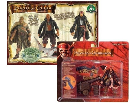 Figura GIOCHI-PREZIOSI Piratas Del Caribe Figura Con Accesorios 9.5 Cm (Unidad) (Edad Mínima: 4 Años)
