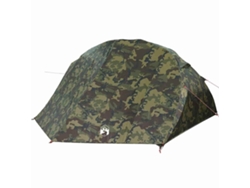 Tienda de pesca con techo de camuflaje 514 x 465 x 187 cm
