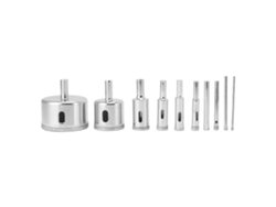 10 Brocas De Diamante Para Taladrar Agujeros En Vidrio, Azulejos, Cerámica Y Mármol (3-50 Mm)