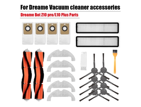 Accesorios para Dreame Bot Z10 Pro L10 Plus, cepillo lateral, filtro Hepa, bolsa de polvo, fregona, paño de limpieza, Xiaomi, repuestos de aspiradora