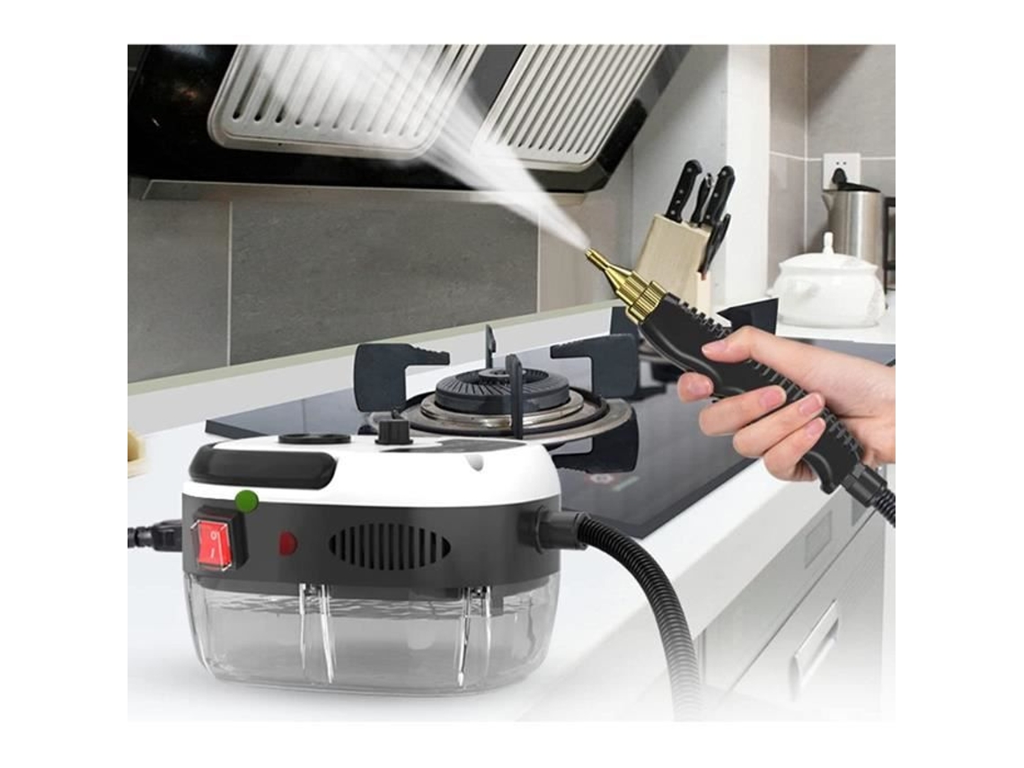 Limpiador a vapor de alta presión de 2600 W, limpiador a vapor manual portátil, limpiador a vapor doméstico para muebles de cocina de Sa1168 Aucune