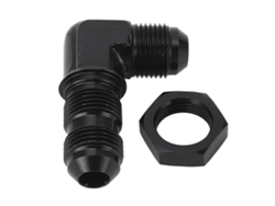 Adaptador abocinado reutilizable de 90 grados con tuerca. Hengjian
