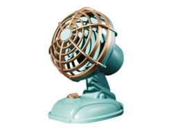 Ventilador De Escritorio Portátil Con Función De Carga Usb Y 3 Velocidades, Ligero Y Compacto, Ideal Para El Dormitorio, La Escuela O La Ofi