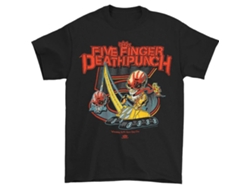 Camiseta ROCKINSTONE Five Finger Death Punch Wrecking desde el primer día (XXL)