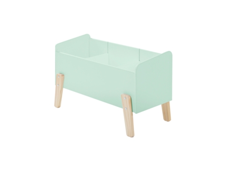 Caja de juguetes infantil Vipack Verde Menta PETITS-MEUBLES
