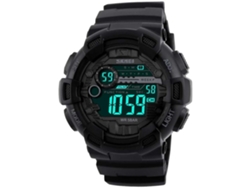 Reloj deportivo deportivo resistente al agua con pulsera LED crono-dorado para hombre