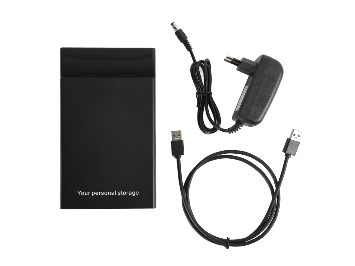 Enclosure Para Hd Ssd Sata 3.5/2.5 Polegadas Usb3.0 Com Adaptador 12v Uasp Suporta Até 10tb 6gbps Plug Ue