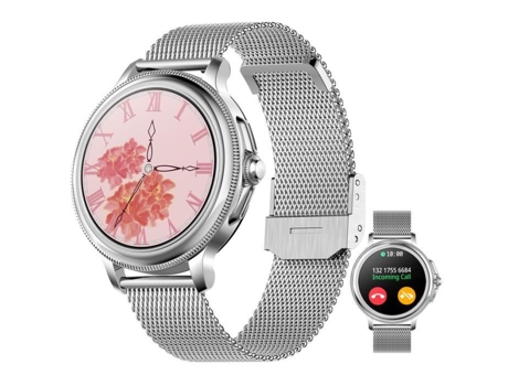 Smartwatch CHRONUS Cf96 1.2'' Bluetooth Llamadas IP67 Plata