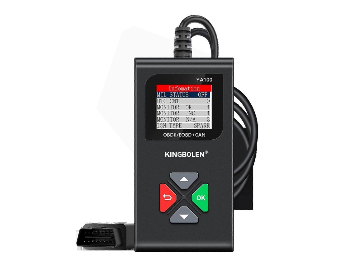 Herramienta de diagnóstico de fallas del motor automotriz Kingbolen Ya100 OBD2