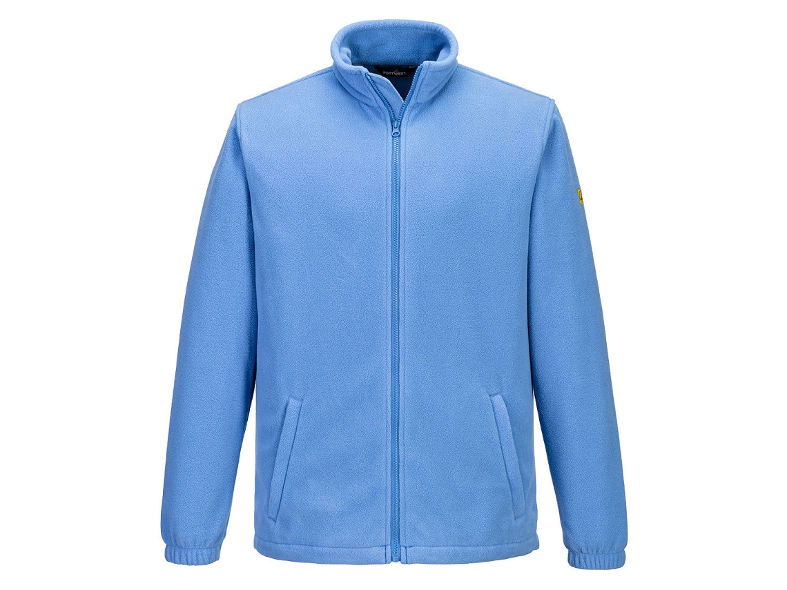 Forro Polar Antiestático Esd: Protección Y Comodidad Azul Marino / Xxxl