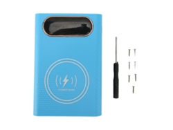Tapa para cargador inalámbrico EOOCOO de 10W+5W para baterías de 4 celdas 21700
