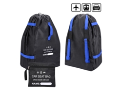 Mochila Para Asiento De Coche, Ideal Para Viajes En Avión, Portátil, Universal, Duradera Y Con Correas.