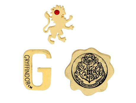 HARRY POTTER 3x Pins - Gryffindor