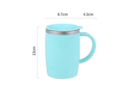 Taza térmica de acero inoxidable para té y café, taza térmica de viaje con aislamiento térmico Ly Ebike
