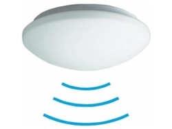 Lámparas de techo LED con sensor de movimiento, 3000K, IP44, 12W | Sin marca