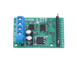 Veloriskku-módulo De Controle De Entrada/saída De 8 Canais 9600bps Rs485 Ttl Placa Controladora N4dig08con Pin