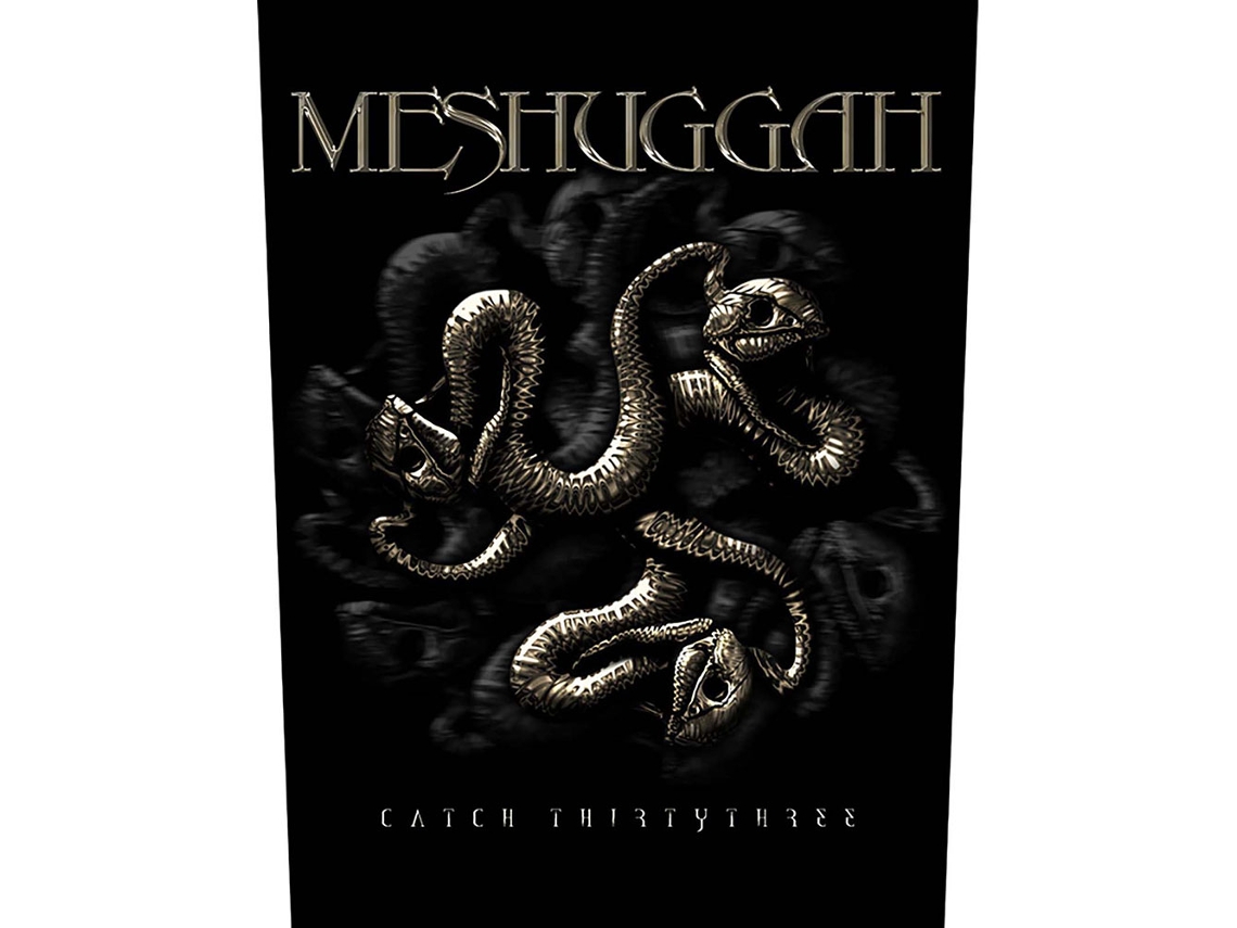 Parche de Espalda para Chaqueta ROCK OFF Meshuggah Catch 33