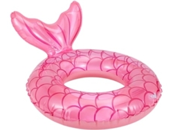 Flotador inflable de sirena para piscina, flotador de natación con cola de pez Digitallab