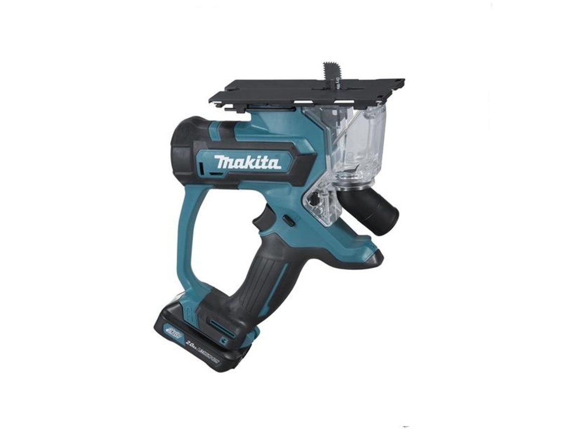 Cortadora de paneles de yeso Makita SD100DSAJ de 10,8 V y 2 baterías de iones de litio de 2,0 Ah