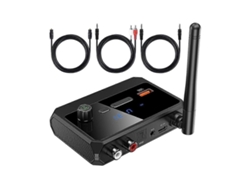 Adaptador Bluetooth para receptor estéreo Receptor Bluetooth 5.3, Adaptador de audio inalámbrico para el hogar Rosewell