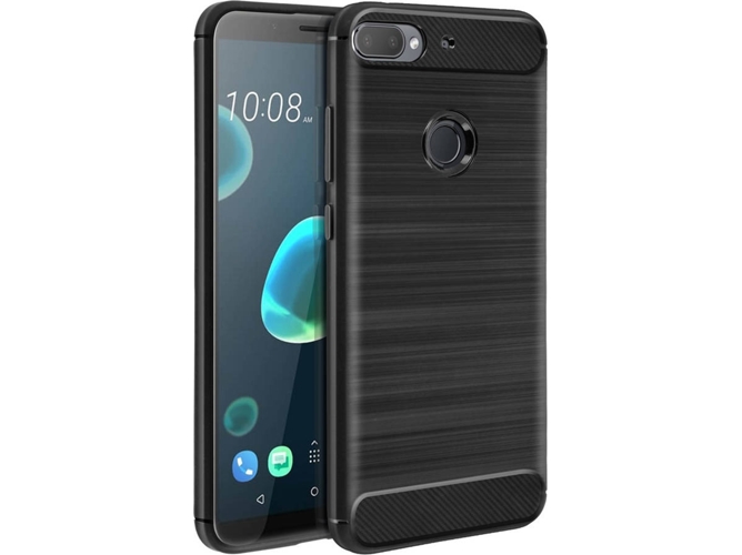 Carcasa HTC Desire 12 Plus AVIZAR Silicona Negro