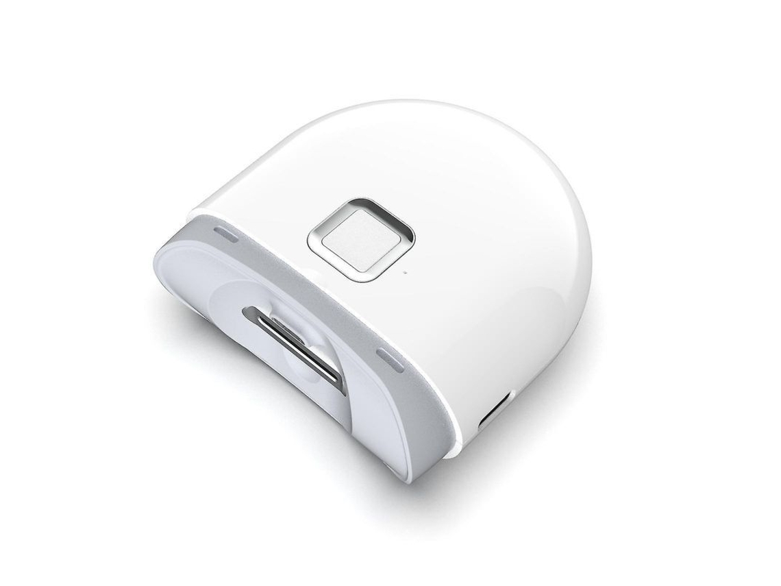 Cortauñas Eléctrico Automático Con Luz, 2 En 1, Almacenamiento De La Muela Abrasiva, Recargable Por Usb.