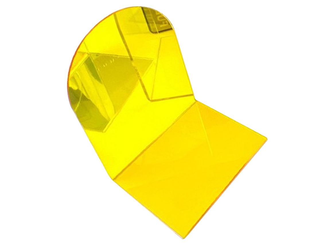 Sujetalibros Dorados Antideslizantes Transparentes En Forma De L De Acrílico Para Escritorio, Estudio U Oficina.