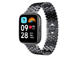 Pulsera para Redmi Watch 3 Active / Lite - Metal - Textura de escamas de pez