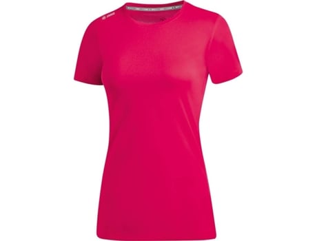 Camiseta para Mujer JAKO Run 2.0 Rosa para Running