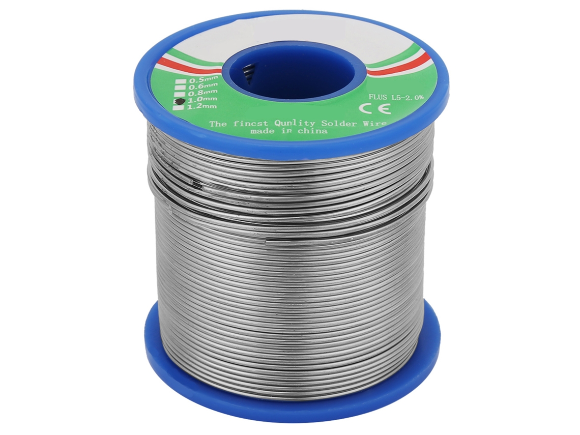 Carrete De Alambre De Soldadura De Estaño Al 40% De 1,0 Mm Para Productos Electrónicos Y Planchas Eléctricas.