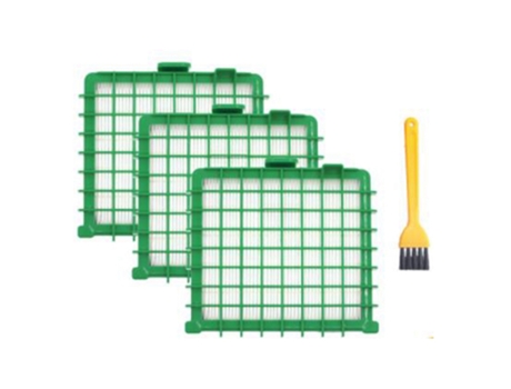 4 piezas adecuadas para accesorios para aspiradoras Rowenta filtro de pantalla filtro Hepa Ro5762 Zr002901 Hepa