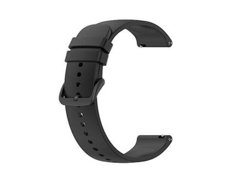 Correa De Reloj Inteligente Para Garmin Venu 2 Plus, Correa De Silicona De Color Negro Sólido De 20Mm VENISYMLIS