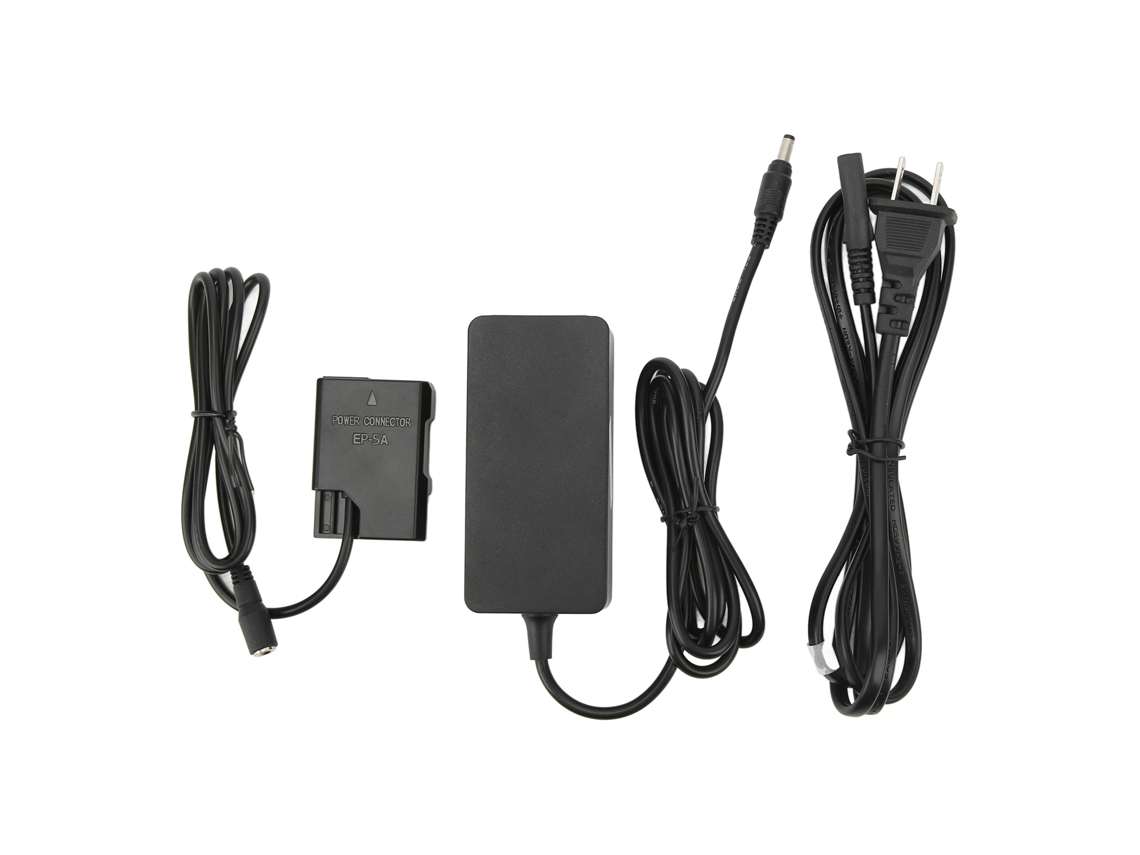 Adaptador De Alimentación Dc Ep 5a Batería Falsa En El14 Para Cámara Nikon D5600 D3300 D3500 D5100 D5500 D3100 D3200 D3400 D5200 D5300