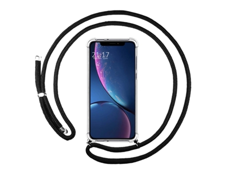 Carcasa iPhone XR TUMUNDOSMARTPHONE Colgante Negro