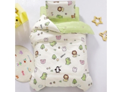 Juego Funda Nórdica Niños Niñas Almohada Diseño 120x150 Cm 30x50