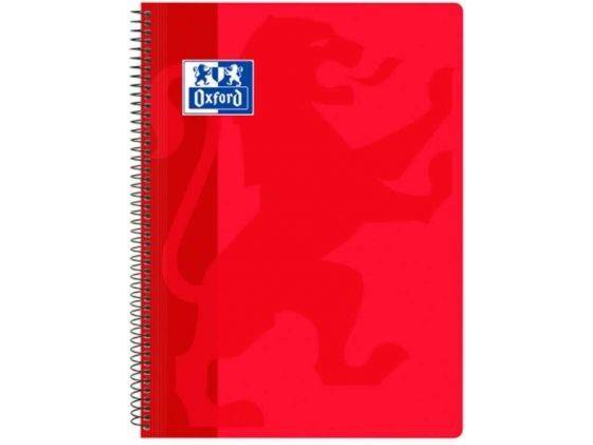 Cuarderno OXFORD Classic Espiral (Rojo - A4 - 21x29.7cm)