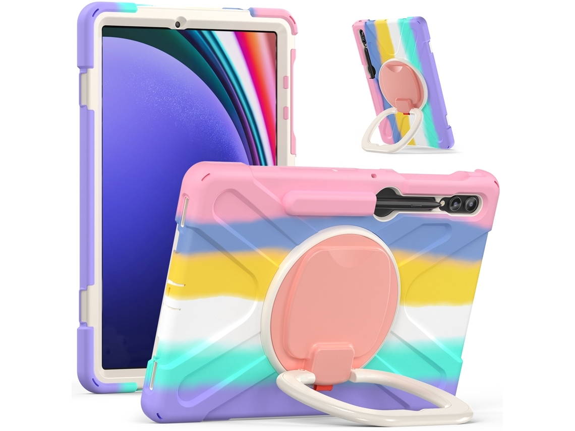 Funda para Samsung Galaxy Tab S9 Ultra de 14,6 pulgadas, suave, protección completa, a prueba de golpes, color polvo.