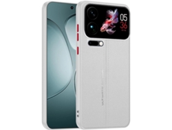 Funda Para Xiaomi 17 Pro, Ultrafina Y Flexible - Gris Y Blanco
