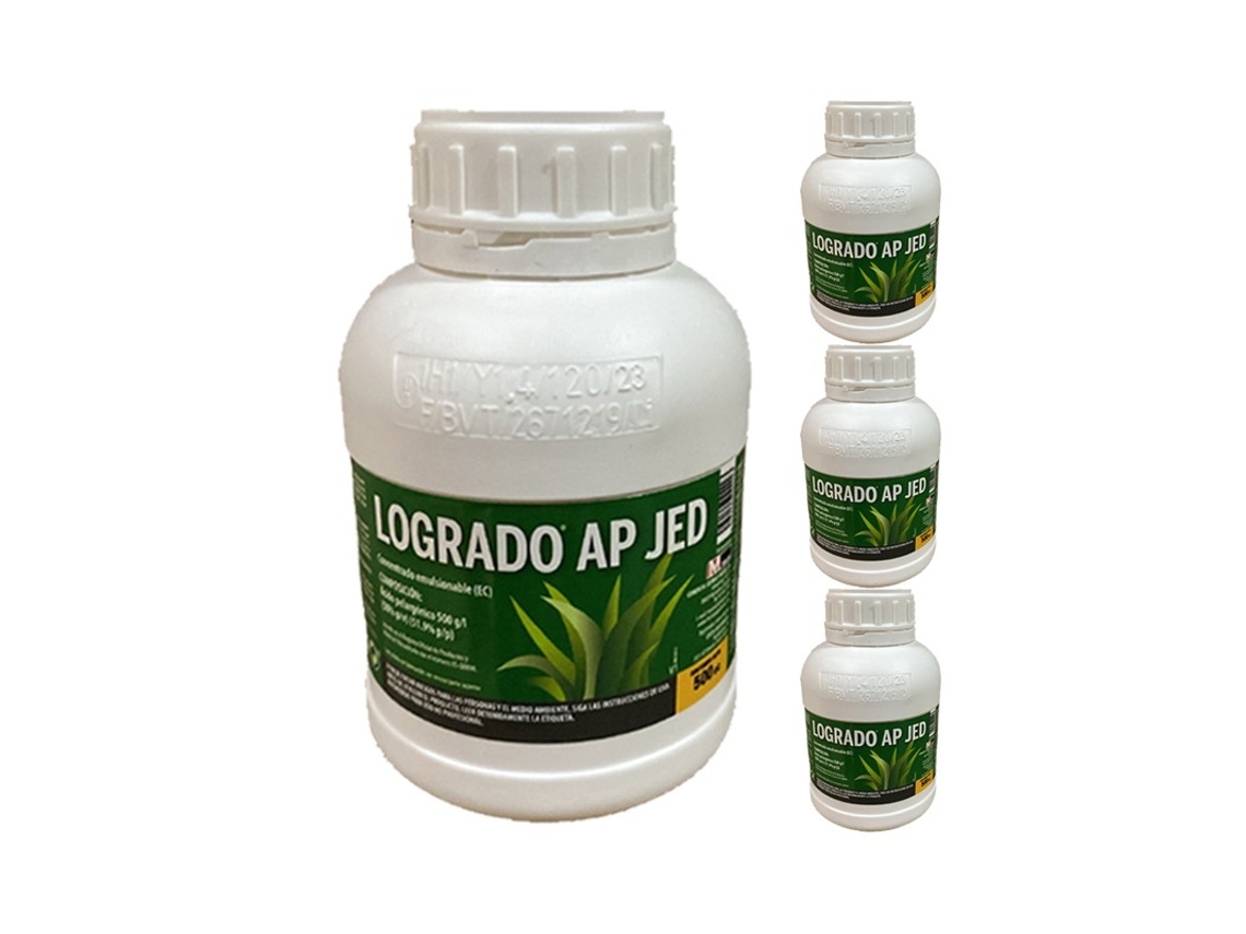 Herbicida Total 2 Litros Logrado Ap. Evita Malas Hierbas, No Residual Y No Selectivo Suinga (sustituto Roundup)