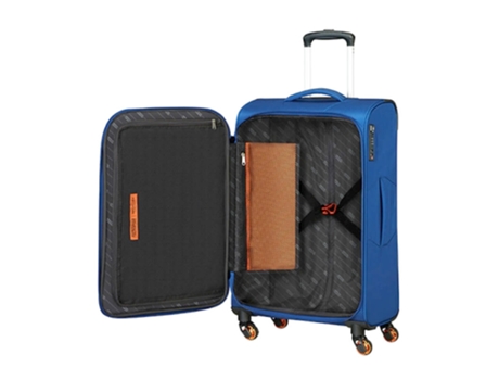 American Tourish Travel / Trolley Promedio De 67 Cm 4R En Eco Spin Blue