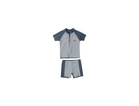 bañador de 2 piezas con protección uv para niños PLAYSHOES Maritime 4/5 ans