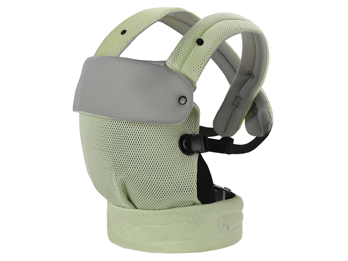 Portabebés multifuncional ajustable, modelo de malla transpirable, para bebés de 4 a 18 meses (verde) CZHHMART