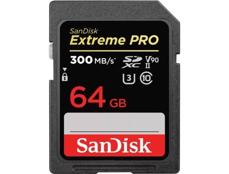 Tarjeta de Memoria SANDISK EXTREME PRO SDXC II 64GB