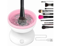 Máquina de limpieza profunda de brochas de maquillaje eléctricas USB de un botón Rosewell