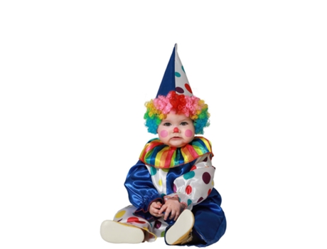 Disfraz de Bebé ATOSA Payaso Azul (6 - 12 meses)