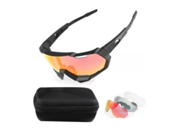 Gafas de sol polarizadas para ciclismo, protección UV, resistentes al viento, para hombre y mujer | Sin marca